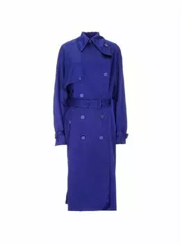 Двубортный плащ Balenciaga