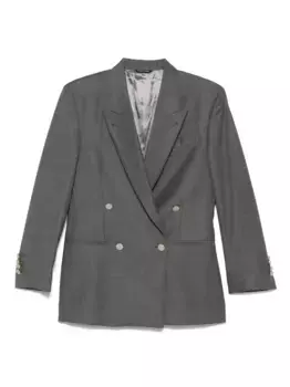 Двубортный шерстяной пиджак ERALDO, серый