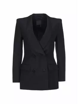 Двубортный шерстяной жакет AGNONA