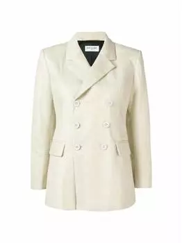 Двубортный жакет Saint Laurent