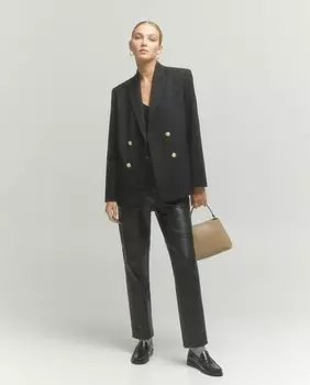 Двубортный женский пиджак Tintoretto, черный