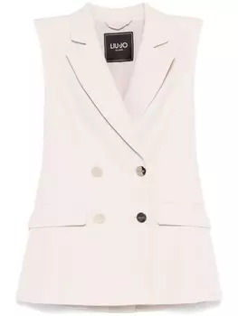Двубортный жилет LIU JO, серый