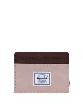 Двухцветная экологическая визитница унисекс Herschel, бежевый