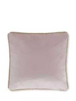 Двухцветная бархатная подушка 45х45 см Coincasa, зеленый