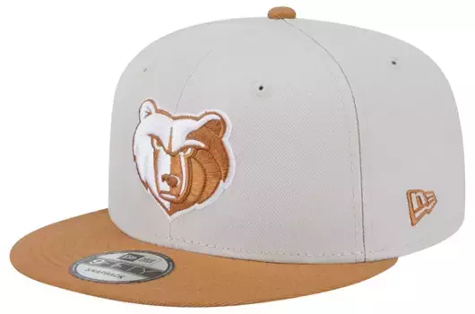 Двухцветная цветовая упаковка New Era для взрослых Memphis Grizzlies 9Fifty Регулируемая шапка
