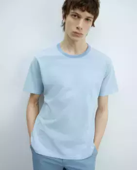 Двухцветная футболка Sfera, голубой