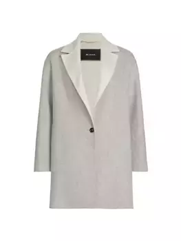 Двухцветная кашемировая куртка Kiton, серый