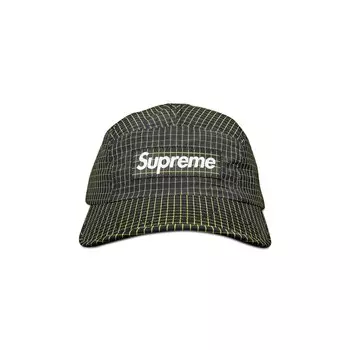 Двухцветная кепка Supreme Ripstop Camp Черная