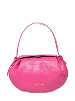 Двухцветная кожаная сумка Isabella Rhea, мультиколор