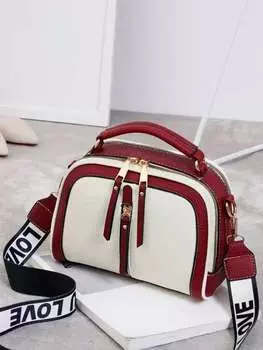 Двухцветная купольная сумка