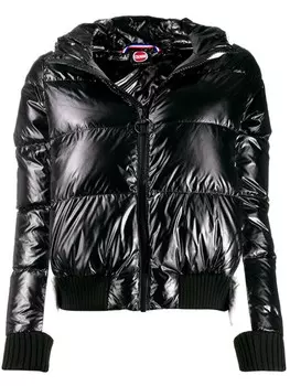 Двухцветная куртка-пуховик Colmar, черный