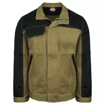 Двухцветная мужская черная повседневная рабочая куртка ed24/7jk/черный Dickies, хаки