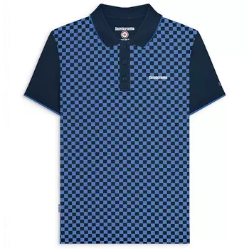 Двухцветная мужская рубашка-поло Lambretta