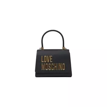 Двухцветная полиэтиленовая сумка LOVE MOSCHINO