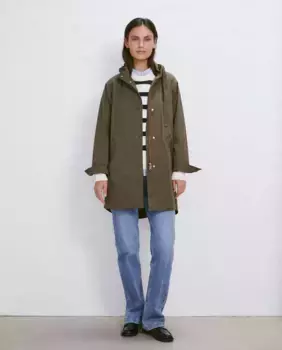 Двухцветная женская парка Easy Wear, цвет 520 Kaki