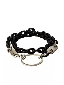 Двухцветное ожерелье Portal Parts of Four, черный