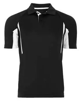 Двухцветное поло Avenger Holloway, черный/белый