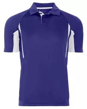 Двухцветное поло Avenger Holloway, фиолетовый/белый
