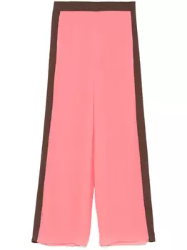 Двухцветные брюки Patrizia Pepe, розовый