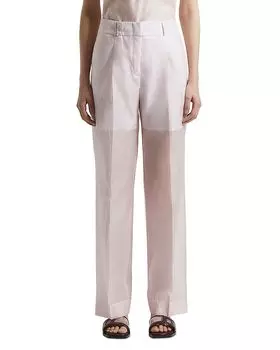Двухцветные брюки с широкими штанинами Peserico, розовый
