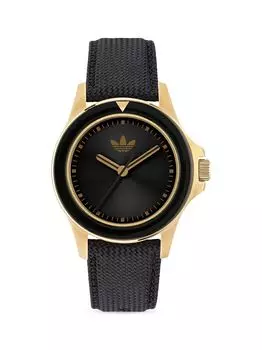 Двухцветные часы Expression One adidas, черный