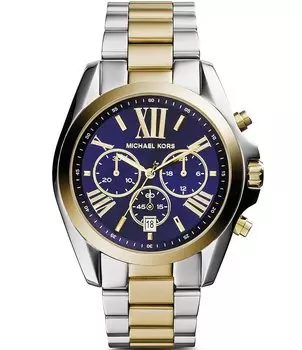 Двухцветные часы Michael Kors Bradshaw с хронографом, мультиколор