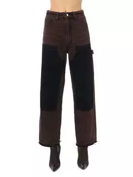 Двухцветные Джинсы Carpenter Amiri, коричневый