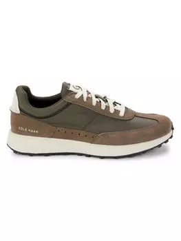 Двухцветные кроссовки Grand Cole Haan, цвет Olive