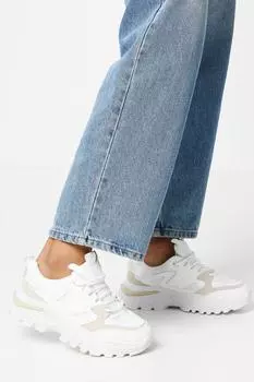 Двухцветные массивные кроссовки Kady Oasis, белый