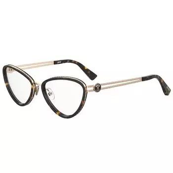 Двухцветные металлические оправа Moschino