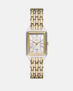 Двухцветные женские часы из стали ES5368 Fossil, мультиколор