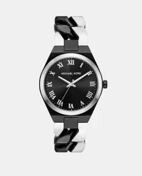 Двухцветные женские часы MK7502 из стали Michael Kors, мультиколор