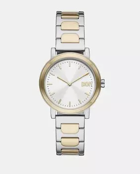 Двухцветные женские часы Soho D NY6621 из нержавеющей стали DKNY, мультиколор