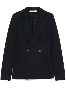 Двухцветный блейзер фризе Harris Wharf London, синий