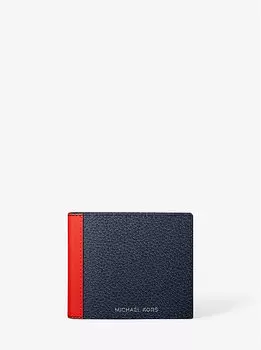 Двухцветный бумажник Cooper с карманом для монет Michael Kors, синий