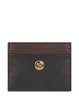 Двухцветный держатель карт ETRO, черный