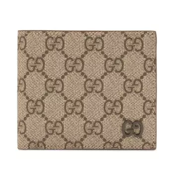 Двухцветный инт 171 базовый кошелек Gucci, коричневый