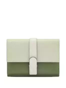 Двухцветный кожаный кошелек Grazia Furla, зеленый