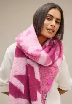 Двухцветный шарф STREET ONE, красный