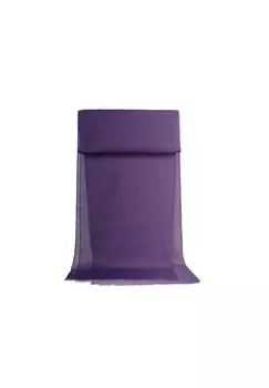 Двухцветный шарф ZEBRO, фиолетовый