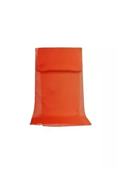 Двухцветный шарф ZEBRO, оранжевый