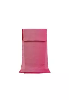 Двухцветный шарф ZEBRO, розовый