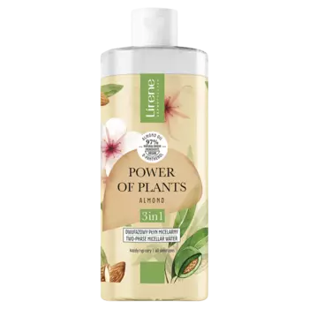 Двухфазная мицеллярная жидкость для лица Lirene Power Of Plants, 400 мл