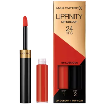 Двухфазная помада со стойким эффектом 130 luscious Max Factor Lipfinity Lip Colour 24H, 2,3 мл + 1,9 гр