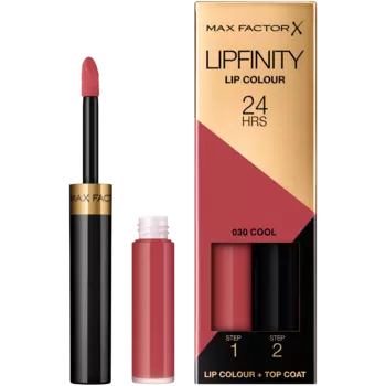 Двухфазная помада со стойким эффектом нет. 030 прохладный Max Factor Lipfinity Lip Colour 24H, 2,3 мл + 1,9 гр