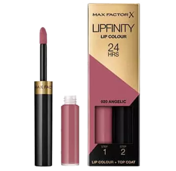 Двухфазная помада стойкого эффекта 020 ангельская Max Factor Lipfinity Lip Colour 24H, 2,3 мл + 1,9 гр