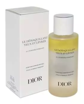 Двухфазное средство для снятия макияжа с глаз и губ, 125 мл Dior, Purifying Nymphea-infused