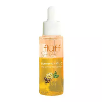 Двухфазный бустер для лица с витамином с Fluff Two-Phase Face Serum, 40 мл