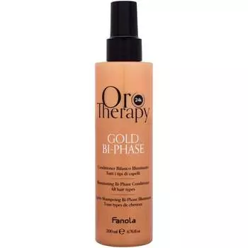 Двухфазный кондиционер для матовых волос, 200 мл Fanola, Oro Therapy Gold Biphase