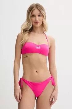 Двухкомпонентный купальник Ea7 Emporio Armani, розовый